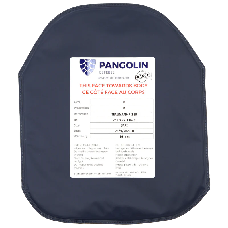 Plaque Anti-Trauma en Fibre Balistique Pangolin®